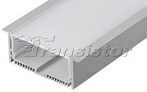 Профиль Arlight SL-LINIA88-F-2500 ANOD+OPAL белый арт. 020471