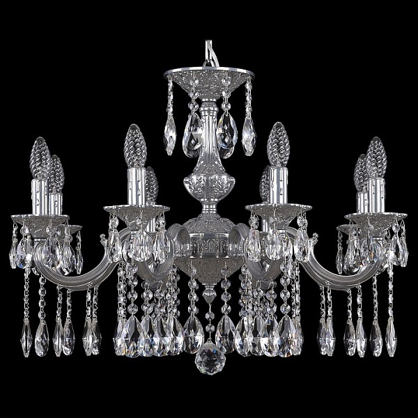 Подвесная люстра Bohemia Ivele Crystal AL7801 металл арт. AL78101/8/210 A CG