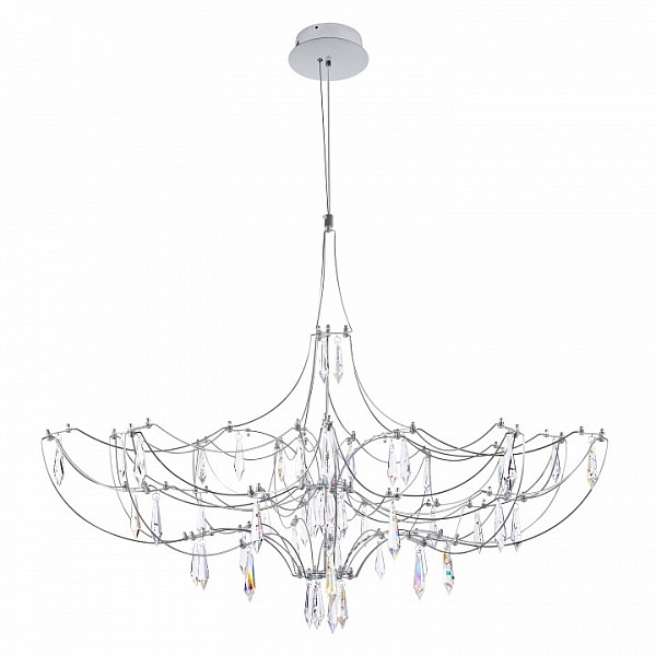 Подвесная люстра Loft it Mira металл арт. 10589/900 Silver Asfour