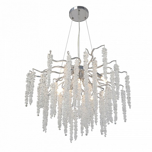 Подвесная люстра Vitaluce V2855 хром арт. V2855-9/7S