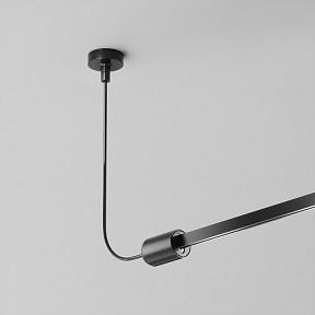 Заглушка для треков Maytoni Accessories for tracks Flarity черный арт. TRA154C-SB1-B