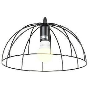 Подвесной светильник Lussole Lattice 1 черный арт. GRLSP-8213