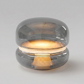 Настольная лампа декоративная Bogate's Flan серый арт. 91104 LED