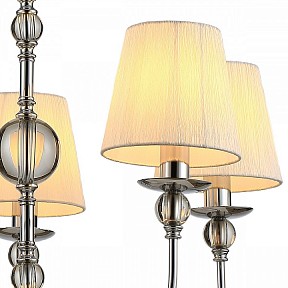 Подвесная люстра ILLUMICO IL0956 хром арт. IL0956-5P-27 CR