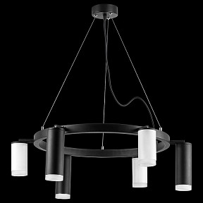 Подвесная люстра Lightstar Rullo черный арт. LR0168733630