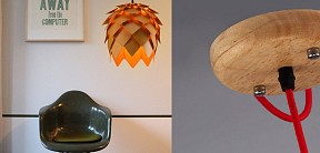 Подвесной светильник Imperiumloft Crimea Pine Cone Natural Wood коричневый арт. 40.510