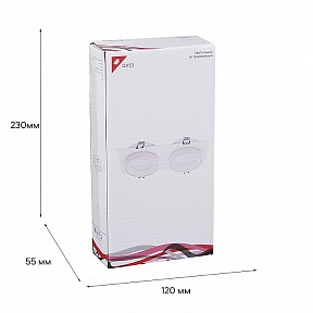 Встраиваемый светильник Reluce 53003 белый арт. 53003-9.0-002LD GX53 WT