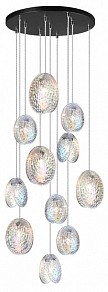 Подвесная люстра Odeon Light Mussels черный арт. 5039/11