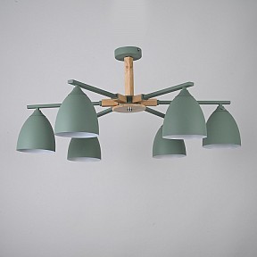 Люстра на штанге Imperiumloft  зеленый арт. Noa01