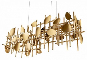 Подвесной светильник Loft it Escama золото арт. 10396/850R