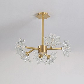 Люстра на штанге Imperiumloft LOTOS золото арт. LOTOS-TWO01