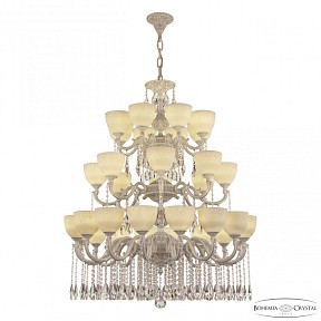 Подвесная люстра Bohemia Ivele Crystal AL7801 белый арт. AL78101/16+8+8/300/3d A WMN P1 U Line