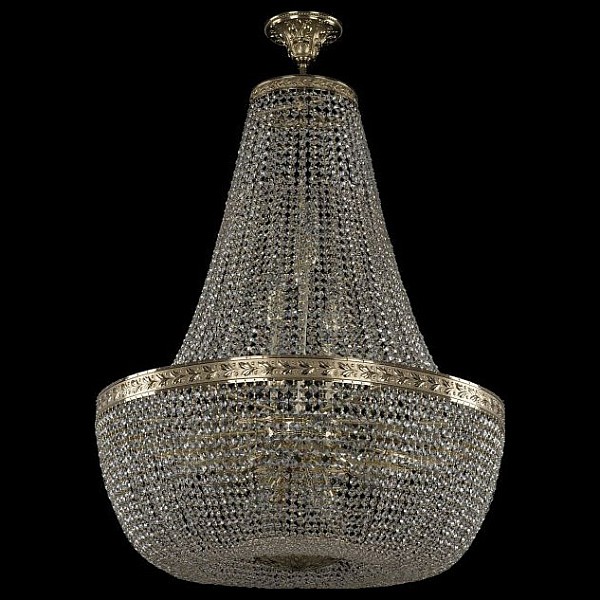 Светильник на штанге Bohemia Ivele Crystal 1905 золото арт. 19051/H2/70IV G