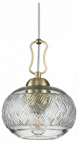 Подвесной светильник Indigo Pizzo желтый арт. 13007/C/1P Gold