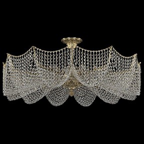 Светильник на штанге Bohemia Ivele Crystal 7717 золото арт. 77171/95/12 G