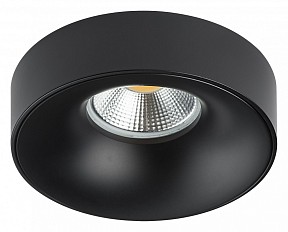 Встраиваемый светильник Lightstar Levigo черный арт. L01002727