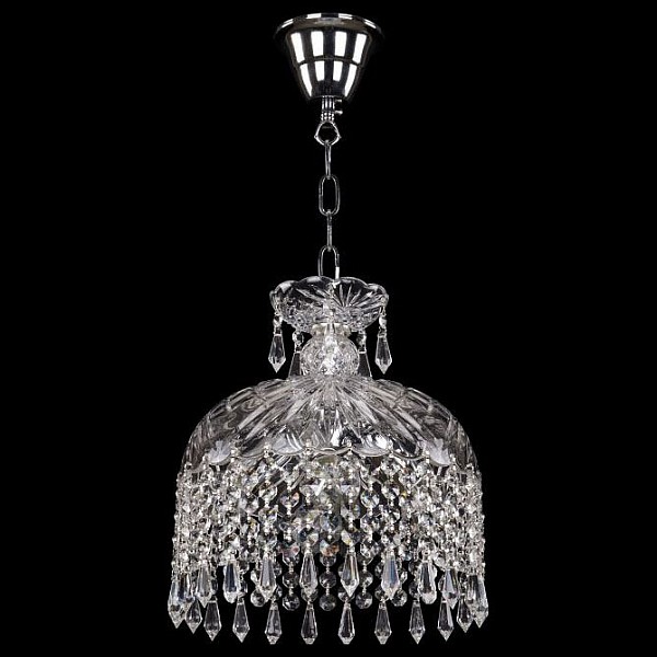Подвесной светильник Bohemia Ivele Crystal 1478 металл арт. 14781/25 Ni Drops