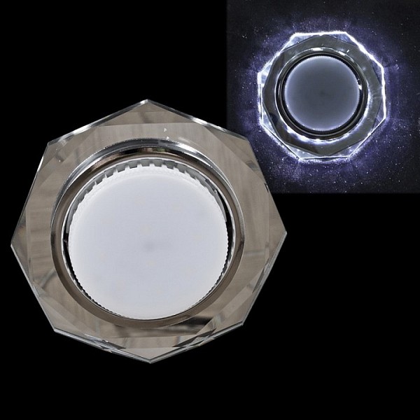 Встраиваемый светильник Reluce  металл арт. 53305-9.0-001LF GX53+LED4W CL