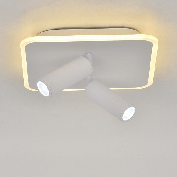 Накладной светильник Escada  белый арт. 20024SMA/01LED WH