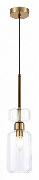 Подвесной светильник Escada Gloss желтый арт. 1141/1S Clear