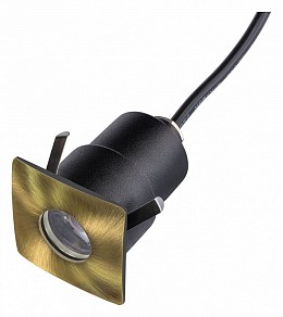 Встраиваемый светильник Lightstar Ipogeo бронза арт. ip384321