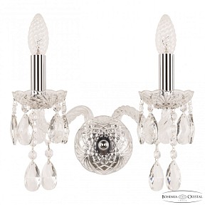 Бра Bohemia Ivele Crystal 107 никель арт. 107B/2/141 Ni