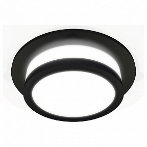 Встраиваемый светильник Ambrella Light XC черный арт. XC7622041