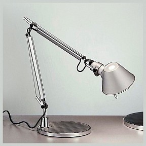 Настольная лампа офисная Artemide  хром арт. A011800
