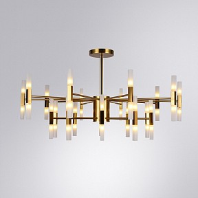 Люстра на штанге Arte Lamp Ramona коричневый арт. A7410PL-40PB