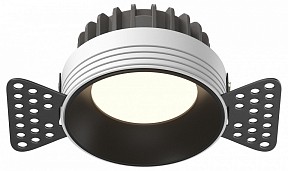 Встраиваемый светильник Maytoni Technical Okno черный арт. DL055-8W3-4-6K-TRS-B