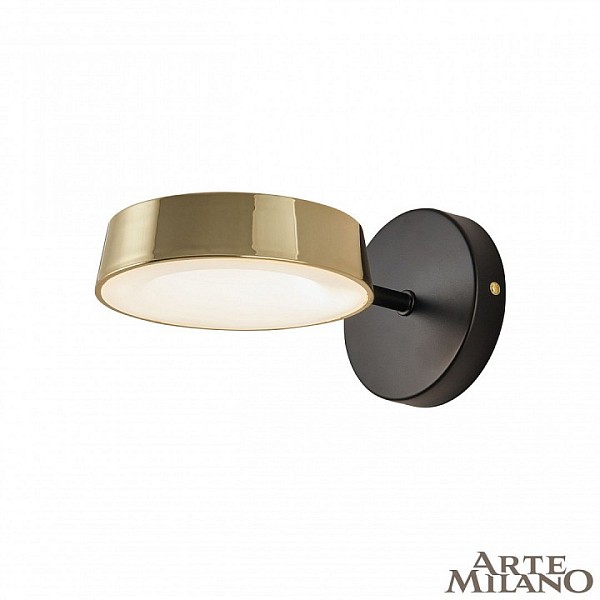 Бра Arte Milano Ferrara-71079 черный арт. 271079/1B BK/GD