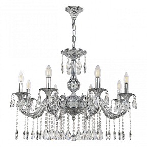Подвесная люстра Bohemia Ivele Crystal AL7901 никель арт. AL79101/8/250 A NW