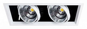 Встраиваемый светильник Arte Lamp Merga белый арт. A8450PL-2WH