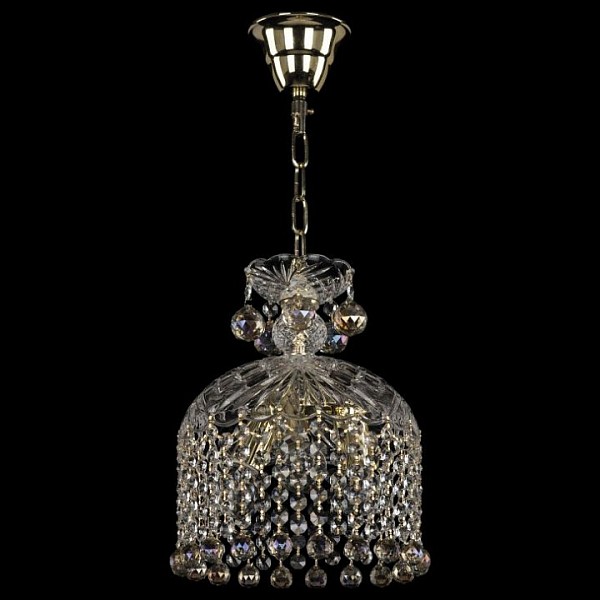 Подвесной светильник Bohemia Ivele Crystal 1478 золото арт. 14781/22 G Balls K801
