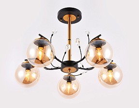 Люстра на штанге Ambrella Light TR черный арт. TR9072