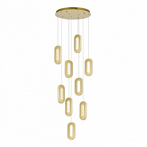 Подвесная люстра ST-Luce Allungo желтый арт. SL6506.203.09