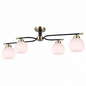 Потолочная люстра ILLUMICO LIBRA бронза арт. IL0638-4CSQ-24 AB BK LIBRA