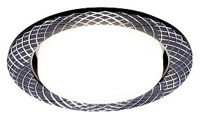 Встраиваемый светильник Ambrella Light GX53 G818 черный арт. G818 BK