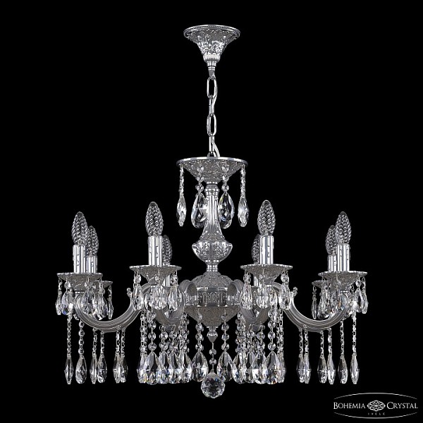 Подвесная люстра Bohemia Ivele Crystal AL7801 металл арт. AL78101/8/210 A CG