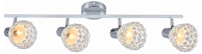 Люстра на штанге Reluce  белый арт. 05956-0.8-04 WH+CR