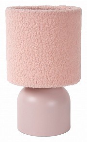 Настольная лампа декоративная Lucide Woolly розовый арт. 10516/01/66