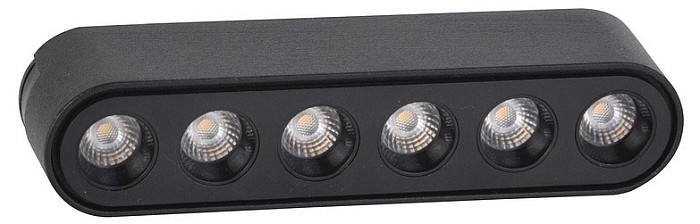 Накладной светильник Maytoni Points черный арт. TR082-1-6W3K-M-B