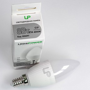 Лампа светодиодная LEDS POWER C37  арт. 006697