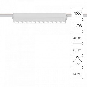 Накладной светильник Arte Lamp Rapid белый арт. A6154PL-1WH