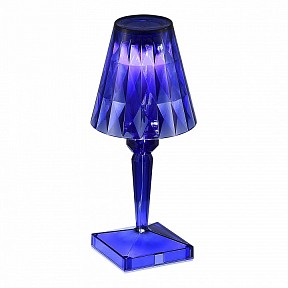 Настольная лампа декоративная ST-Luce Sparkle синий арт. SL1010.714.01