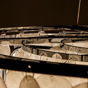 Подвесная люстра Arte Lamp PIPIRIMA хром арт. A4100LM-8CC
