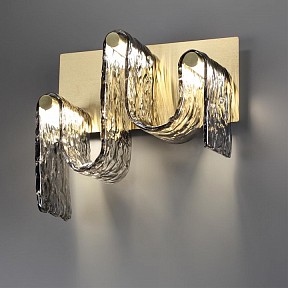 Накладной светильник Odeon Light Flow золото арт. 5106/16WL