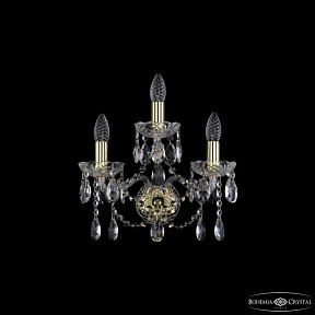 Бра Bohemia Ivele Crystal 1413 золото арт. 1413B/2+1/141 G