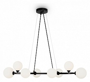 Подвесная люстра Freya Globos черный арт. FR5222PL-08B1