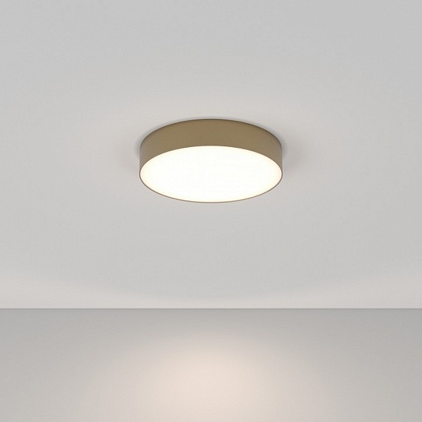 Накладной светильник Maytoni Zon желтый арт. C032CL-36W4K-RD-MG